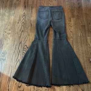 Free People Just Float On Flare Pants Jeans 25 0 2 24 high waist wide Madewell